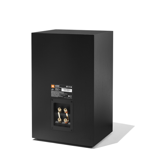 JBL 4309 - Black - 6.5-inch (165mm) 2-way Bookshelf Loudspeaker - Back
